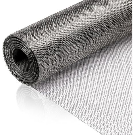 grillage acier inoxydable 304 maille 1 mm pour protection anti rongeurs et moustiquaire jardin 40 x 200 cm (1/5)