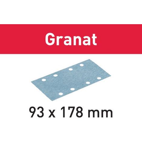 498936 Festool Abrasivi Granat 93x178 P120 GR/100