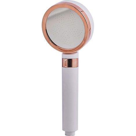 Pommeau de douche filtrant adoucissant à filtration multiple, élimination du chlore, douchette à main pour une peau hydratante et nourrissante, type B, or (1/5)