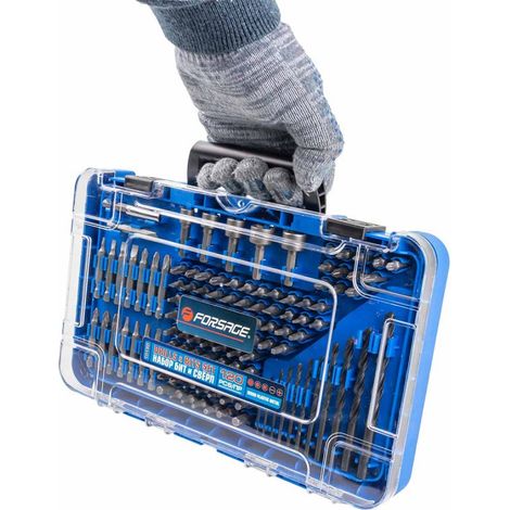 Set di punte da trapano per metallo, legno e acciaio CR-V ad alta resistenza. (1/4)
