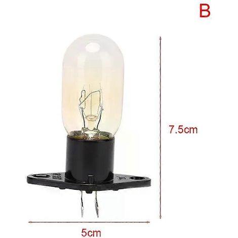 Ampoule de four à micro-ondes 230 V 20 W avec douille B (1/5)