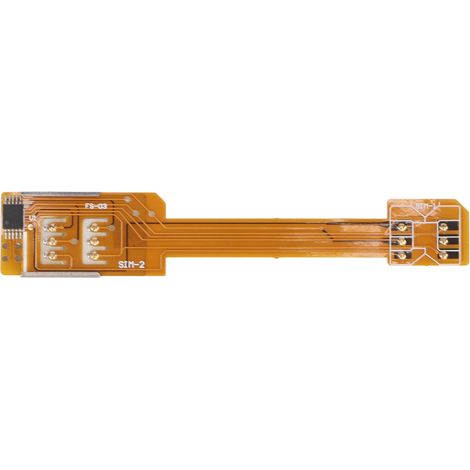 Adaptateur d'Extension de Carte SIM Mâle à Femelle, Câble Plat FPC pour Nano SIM vers SIM Standard, Prolongateur Souple (1/5)