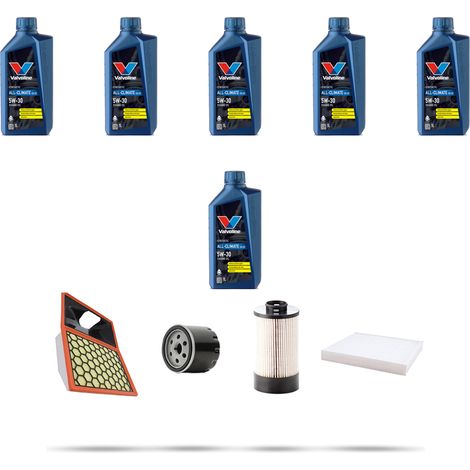 Kit tagliando 4 FILTRI e 6L OLIO compatibile con Iveco Daily IV 35C 11 2.3 HPI 78kw dal 2009 (1/5)
