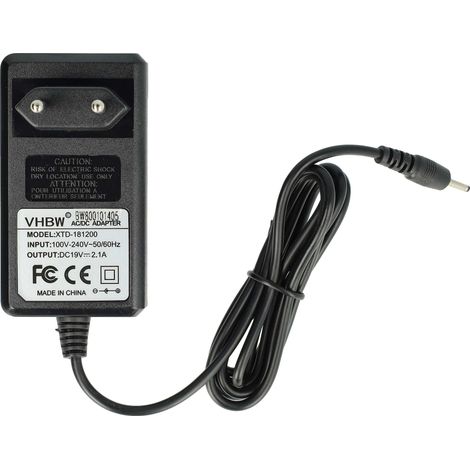 vhbw Netzteil kompatibel mit Asus Eee PC 1005PE, 1008HA, 1011BX, 1011C, 1008, 1011CX, 1011PD, 1011PDX, 1011PN, 1011B, 1008P, 1011P, 1005PR Notebook (1/5)