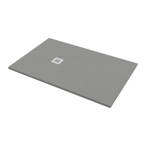 PONSI Piatto doccia rettangolare 70x100 grigio effetto pietra codice prod: BPMARGSTON7010 (1/5)