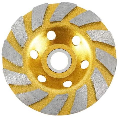 Meule de Coupe Diamantée 100 mm Universel Disque Diamant pour Béton Marbre Granit béton Briques Plâtre Pierre Ponce Amiante (1/5)