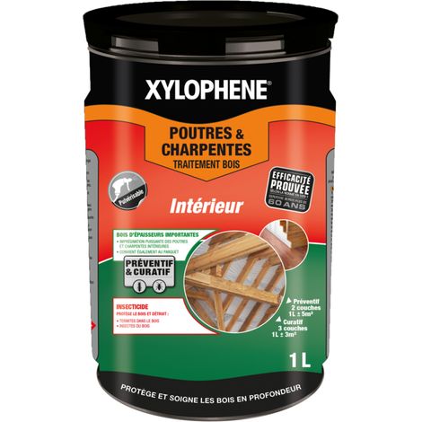 Xylo Phase Wasserbasierte Balken und Dachstühle 1 Liter - Xylophene