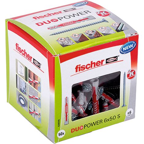 Fischer 50x DUOPOWER 6 x 50 mm S LD - 538255