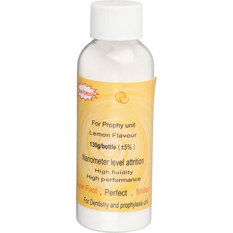 Poudre de Nettoyage Dentaire Saveur Citron pour Polisseuse à Air Prophy Mate (1/5)