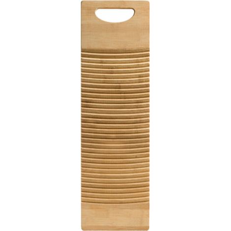 Planche à laver en bois disponible, avec poignée rectangulaire, pour laver le linge à la maison. Matériau pratique et durable. Planche à laver épaisse.