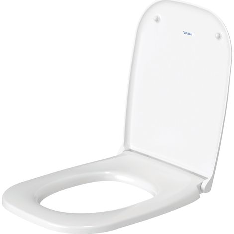 Abattant WC Softclose D-CODE – Charnières inox pour montage facile – Design lisse pour nettoyage rapide – Compatible avec cuvettes Duravit
