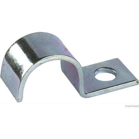 Kabelklemme, Kabelhalter, verzinkter Stahl, Durchmesser 5,8 mm, Spannweite 15 mm, 12 x 34 mm