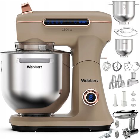 Robot de cocina Webber xef900 1800W 7L (1/3)