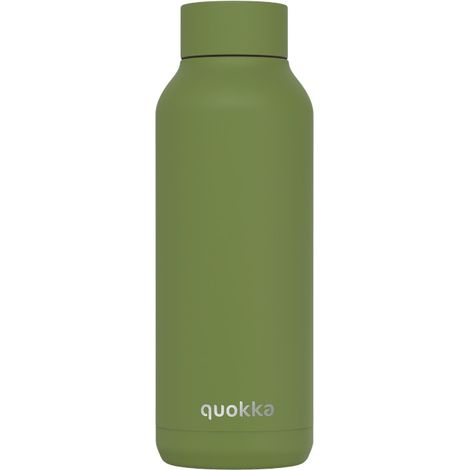 Quokka Solid - Botella t茅rmica de acero inoxidable de 510 ml (verde oliva) (1/5)