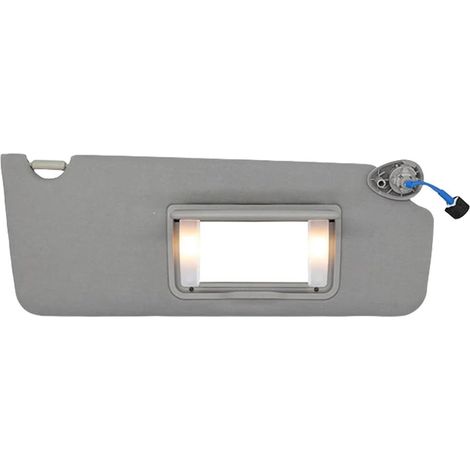 Para Honda Pilot 2017, 2018, 2019, 2020, 2021, parasol con espejo y luz para conductor y pasajero. Reemplace 83280-TG7-A12ZB (derecha). (1/5)
