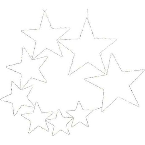 STELLE MICROLED BIANCO 79X69X5 CM