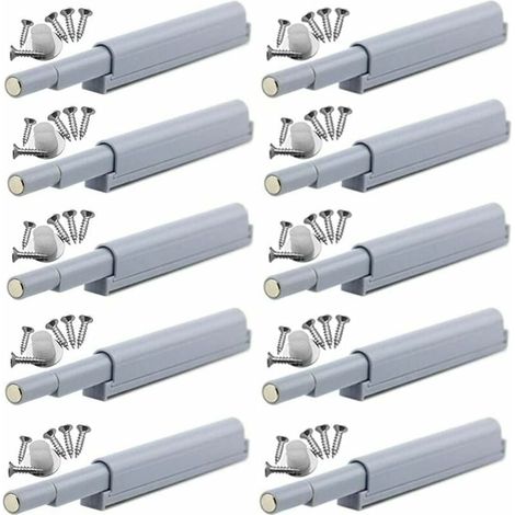 Appuyez pour ouvrir magnétique loquets Fermetures magnétiques push-open ouvre et ferme la porte avec une simple pression (10 pièces) (1/5)