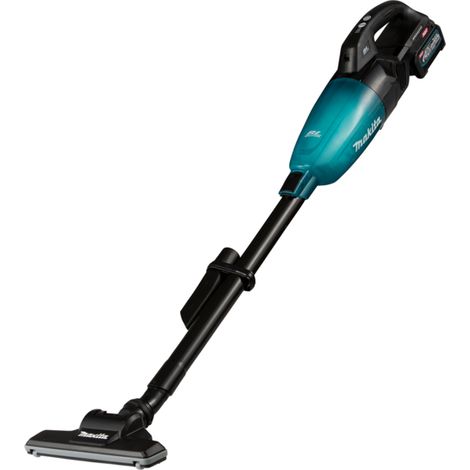 Aspirateur sans fil Makita CL001GD208 40 V 2x2 5 Ah accu.