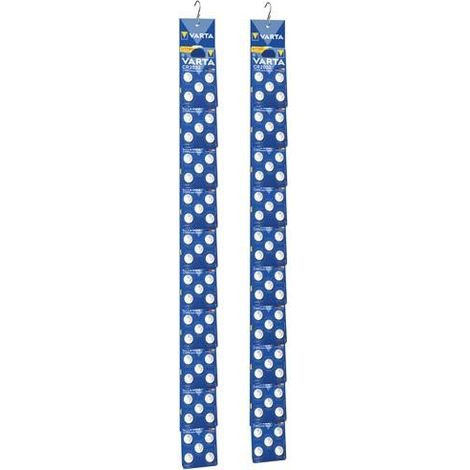 Varta Knopfzellen CR2032 Pack 2x20 mit 4+1 gratis