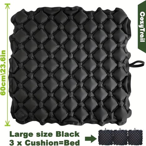 Coussin de siège gonflable en TPU - Portable, durable et facile à gonfler pour les événements en plein air, le camping, la pêche et le sport - (1/5)