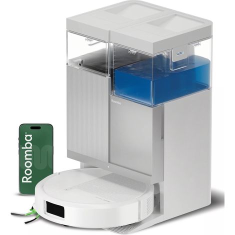 Robot aspirador-fregador iRobot Roomba Plus 415 Combo Blanco LiDAR 20000 Pa (1/5)