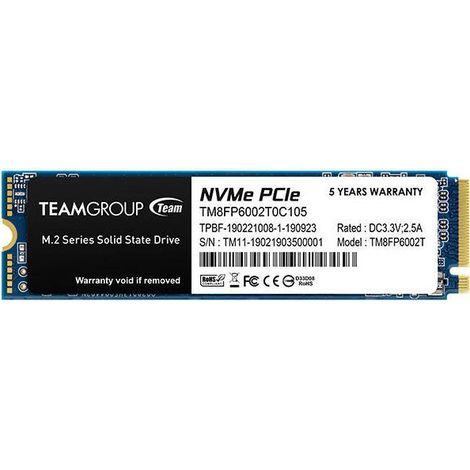 Team Group MP33 PRO 2TB Gen3 PCIe x4 NVMe