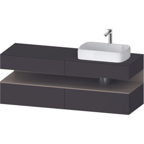 Duravit Collection One Konsolenwaschtischunterbau, 2 Auszüge, 2 (1/2)