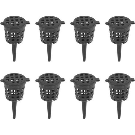 Paniers d'engrais pour bonsaï Paniers d'engrais bonsaï avec couvercle, 100 pièces, paniers portables en jardin piece