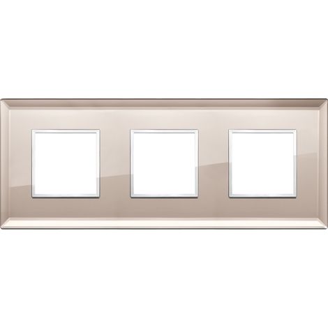 VIMAR - 21644.75 Placca 6M (2+2+2)int71 specchio bronzato