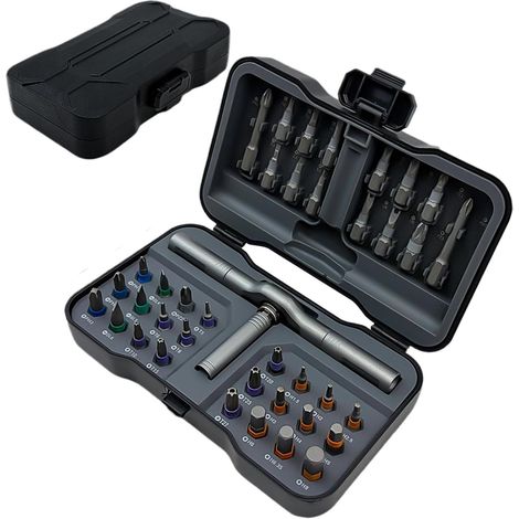 Coffret tournevis à cliquet, pour atelier, montage et meubles (1/5)
