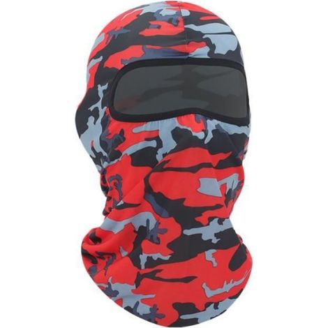 Couleur C Cagoule en Lycra pour le Camping, la randonnée, le Ski en plein air, la moto, le cyclisme, masque facial complet, bandan (1/4)