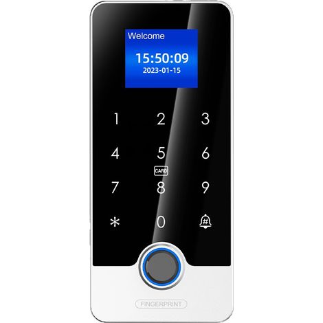 Système Contrôle Accès Bluetooth ReaIOKbii APP Tuya avec Empreinte Digitale RFID Clavier Touche Serrure à Mortaise (1/5)