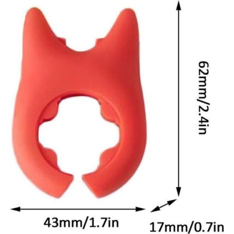 Support Pour Cuillère - Support Pour Spatule En Silicone - Support Pour Couvercle De Casserole - Rangement Cuisine - 8 Pièces (1/4)