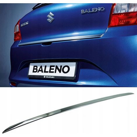 Suzuki Baleno - Chromleiste, Chromheckklappe (1/5)