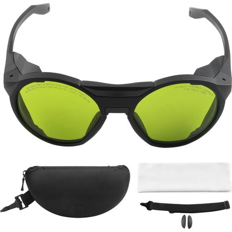 Lunettes de protection laser IR 180‑420nm 750‑760nm 760‑780nm 780‑1100nm, verres de sécurité semi-conducteurs, anti-rayonnement optique (1/5)