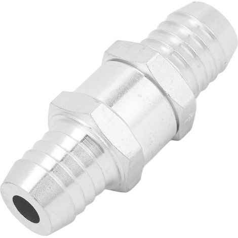 Clapet anti-retour en aluminium, universel pour carburant, essence, huile, diesel, eau, 16 mm/0,63 pouce (1/5)
