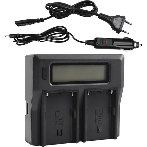 DSTE BP-U60 LCD 1,5 A Chargeur rapide (prise européenne) Compatible avec PXW-FS5 PXW-FS7 PMW-EX1 PMW-EX1R PMW-EX3 PMW-EX160 PMW-EX260 PMW-EX280 (1/5)