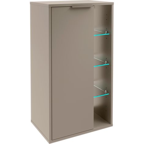 B.Paris F-Midi rechts Cubanit Grau 470x842x320 mm (1/5)