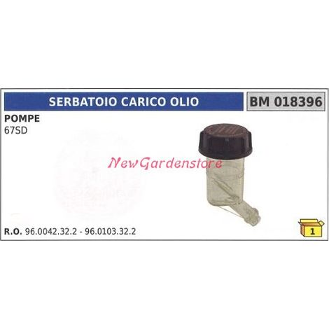 Serbatoio carico olio UNIVERSALE pompa Bertolini 67SD 018396