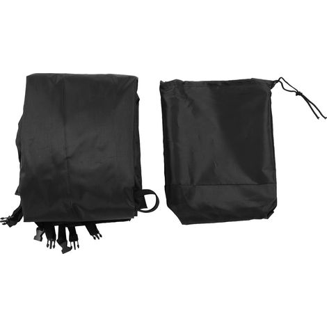 Wasserdichte, winddichte und wetterbeständige Grillabdeckung aus Polyester mit Aufbewahrungstasche für Grillzubehör. (1/5)