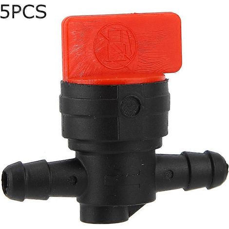 interrupteurs de vanne d'arrêt/de coupure de carburant à gaz droits en ligne de 1/4" (1/5)