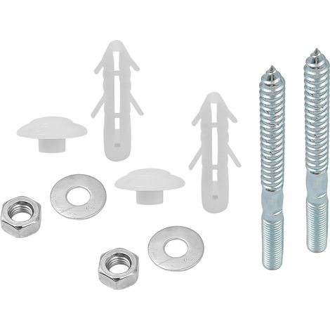 Bathroom Mounting Kit, Screw Bolts for Wall Mounting, Washbasin Fixing Kit with Screw Washers for Wall Mounted Basin (1/5)