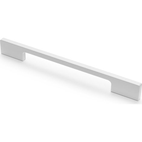 Poignée de Meuble EXTEND – Poignée Barre Aluminium 222 mm, Poignée Cuisine Armoire Blanc Mat, Entraxe 192 mm, Poignée de Tiroir Moderne, Quincaillerie de Meuble Design Minimaliste (1/3)
