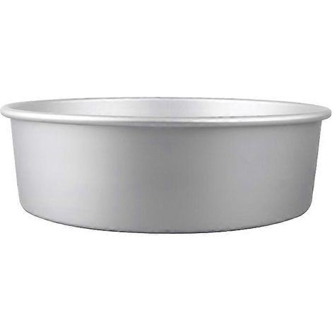 Moule à gâteau professionnel en aluminium anodisé avec fond amovible, idéal pour la pâtisserie commerciale et domestique. (1/4)
