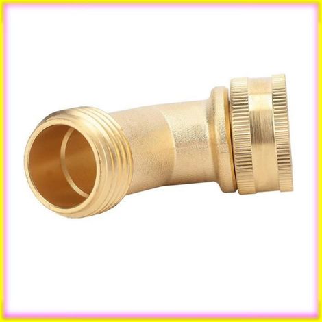 keenso Connecteur de vanne 3/4 'Adaptateur de Connecteur de Tuyau de Soupape à Billes en Laiton avec Joint - Outil piscine outils (1/5)