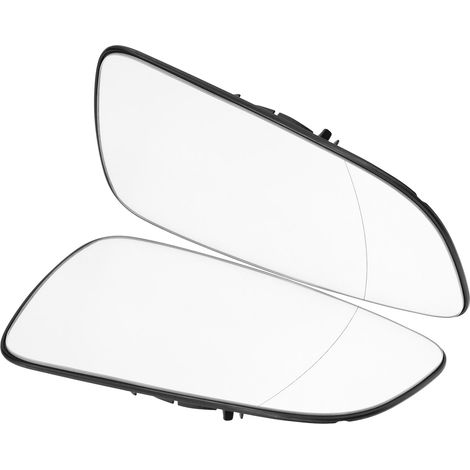 2PCS Rétroviseur Extérieur Verre Gauche Droit Auto Adhésif Remplacement pour Opel Astra H 2004-2009 (1/5)