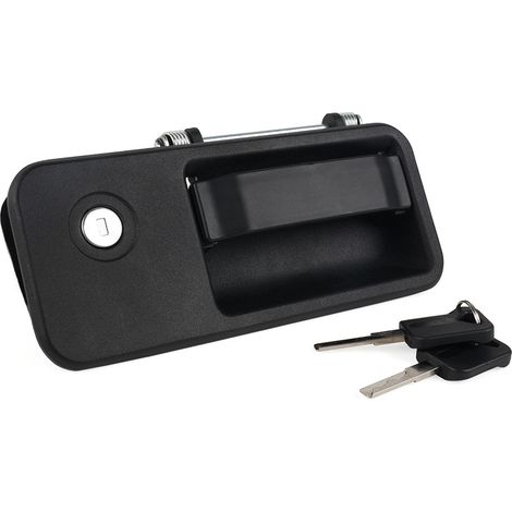 Car modification exterior door handle suitable for Volvo truck door handles - ABS - 20398466L - Left