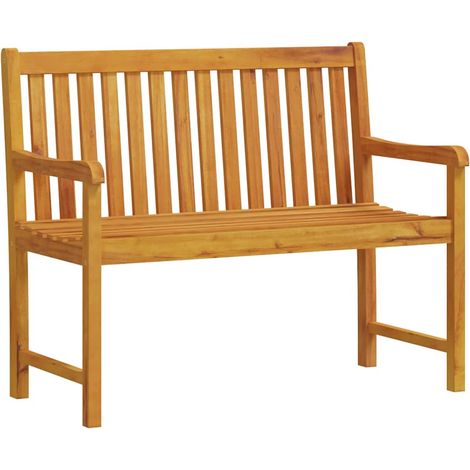 Maison Exclusive - Banco de jardín 110 cm madera maciza acacia (1/5)