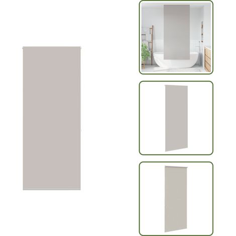 vidaXL Store enrouleur de douche 90x240 cm largeur du tissu 86 cm (1/5)