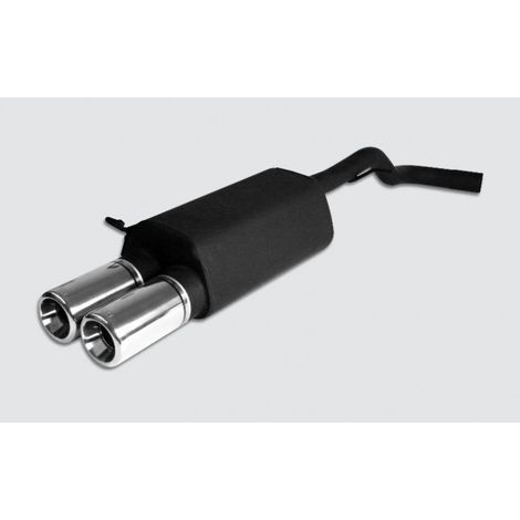 Silencieux Echappement Ulter VW Golf 4 1997 a 2004 2x100mm-36946553